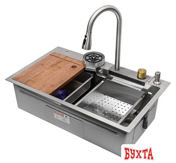Кухонная мойка ARFEKA ECO AR 750*450 Satin