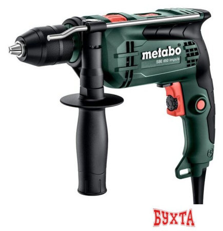 Ударная дрель Metabo SBE 650 Impuls 600743500 (с кейсом)