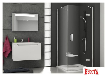 Душевой уголок Ravak SmartLine SMSD2+SMPS 90x90 L (хром/прозрачное)