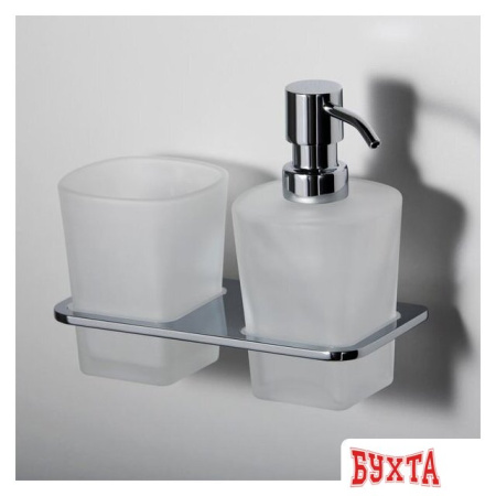 Держатель для стакана и дозатора мыла Wasserkraft Leine K-5089