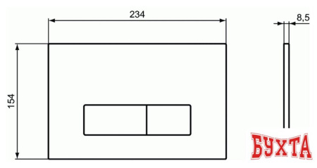 Инсталляция для унитаза Ideal Standard Prosys Frame 120 M R020467+R0121A6