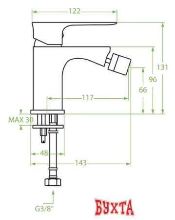 Смеситель Laveo Raila BLL 632D