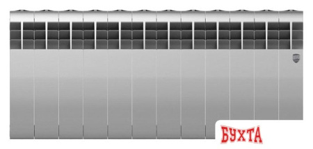 Биметаллический радиатор Royal Thermo BiLiner 350 Silver Satin (12 секций) 