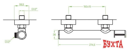 Смеситель Laveo Pretto BAO 040D