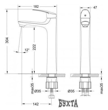 Смеситель Lemark Linara LM0409C