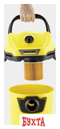 Пылесос Karcher WD 3 V-17/4/20 1.628-124.0