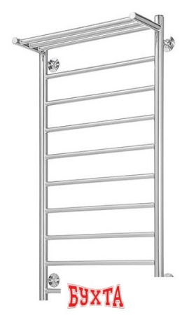 Полотенцесушитель Олимп Лесенка прямая 50x100 (с полкой)