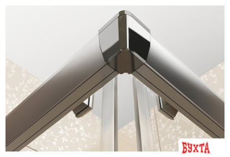 Душевой уголок Ravak Blix BLDP2+BLPS 100x80 (серебристый/прозрачное)