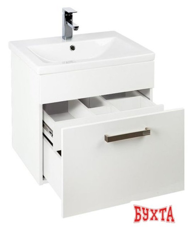 Мебель для ванных комнат IDDIS Тумба с умывальником New Mirro 50 NMIR50Wi95K (белый)