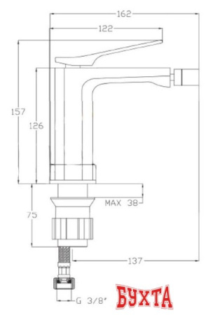 Смеситель Invena Neri BB-01-004