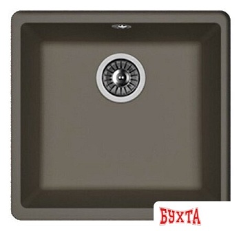 Кухонная мойка Aquasanita Fast SQF 102 (черный металлик 601)