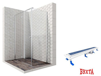 Душевой уголок Ambassador Set 12011104L-ST1