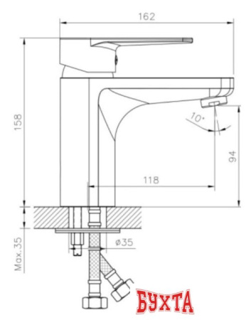 Смеситель Decoroom DR72011