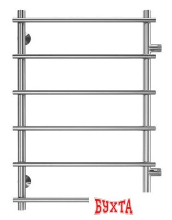 Полотенцесушитель TERMINUS Квинта П6 500x800 бп (хром)