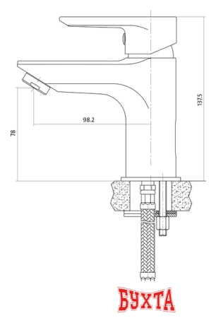 Смеситель Cersanit Vero S951-042