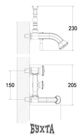 Смеситель Lemark Jasmine LM6612ORB