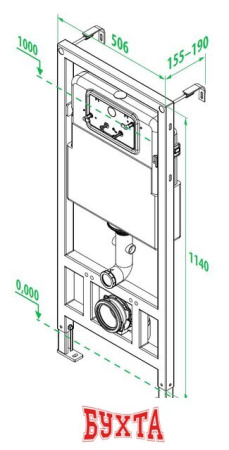 Инсталляция для унитаза IDDIS Neofix [NEO0000I32]