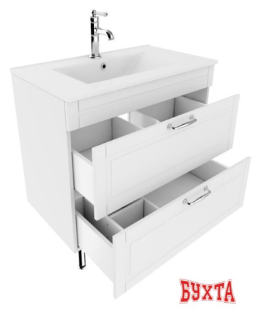 Мебель для ванных комнат IDDIS Тумба с умывальником Oxford 80 OXF80W0i95K