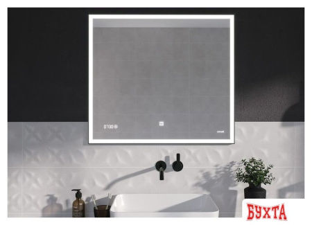 Мебель для ванных комнат Cersanit Зеркало Led 011 Design 80x70 LU-LED011*80-d-Os