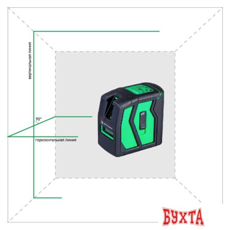 Лазерный нивелир Instrumax Element 2D Green [IM0119]