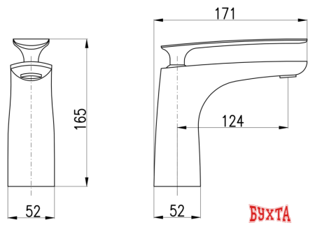 Смеситель Slezak RAV Тигрис TG126.5