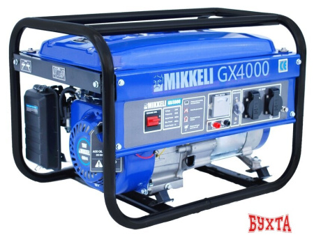 Бензиновый генератор Mikkeli GX4000