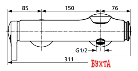 Смеситель Ideal Standard Melange A 4271 AA