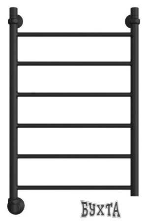 Полотенцесушитель Двин J 80x50 (матовый черный)