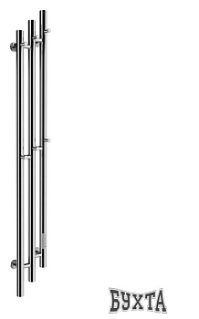 Полотенцесушитель Маргроид Inaro 3 Cascade СНШ 120*6*12 скрытого монтажа, таймер справа