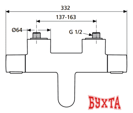 Смеситель Ideal Standard CeraTherm A 4630 AA