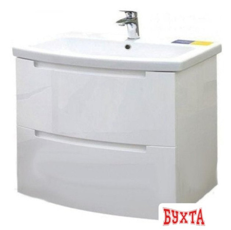 Мебель для ванных комнат Аква Родос Тумба HeadWay 80 АР0001773 с умывальником Дельта 80 (белый)
