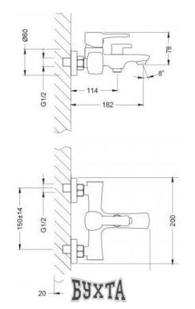 Смеситель Lemark Evitta LM0514C