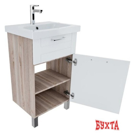Мебель для ванных комнат IDDIS Тумба New Sena 50 NSE50W1i95 с умывальником 0145000i28