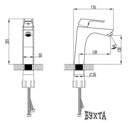 Смеситель Lemark Unit LM4537C