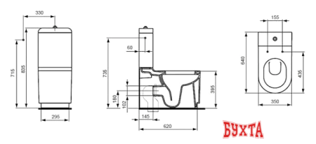 Унитаз Ideal Standard Moments K312801