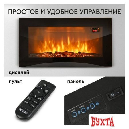 Электрокамин Planta PFP-WM090 Slim