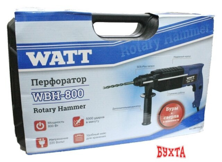 Перфоратор WATT WBH-800 2019