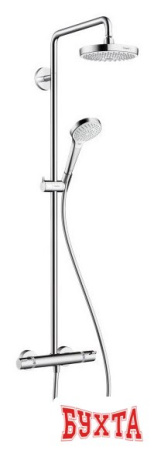 Душевая система  Hansgrohe Croma Select S 180 2jet Showerpipe (27253400)