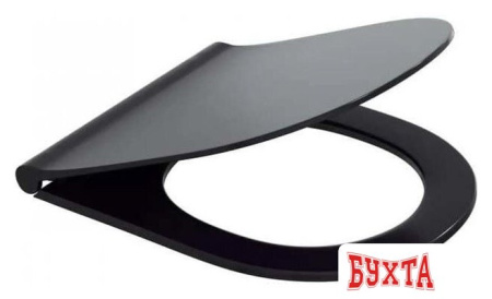 Унитаз Bocchi V-Tondo Rimless (черный матовый) 1417-004-0129+A0336-004