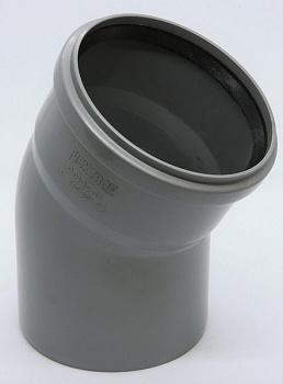Отвод 110 х 30 с кольцом