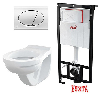 Унитаз Alcaplast 5 в 1 Alca + AM101/1120 + M71