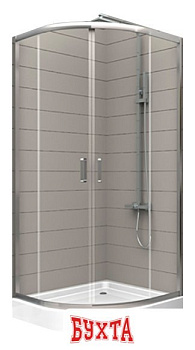 Душевой уголок NEW TRENDY Feria 90x90 K-0155 (прозрачное стекло)