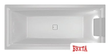 Ванна Riho Still Square Led 180x80 BR0100500K00130 (правая, без ножек)