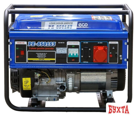 Бензиновый генератор ECO PE-8501S3