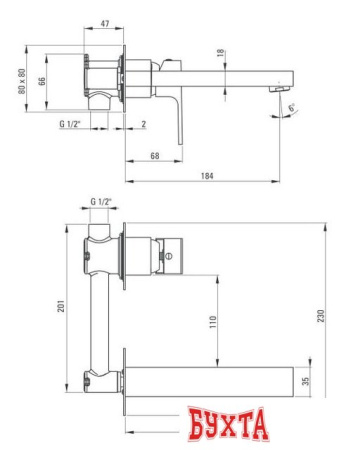 Смеситель Deante Anemon Bis BCZ 054L