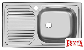 Кухонная мойка Ukinox CLM760.435 GT5K 1R