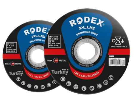 Rodex Отрезной круг по металлу 125х1,2х22мм SRM12125; страна происхождения - ТУРЦИЯ