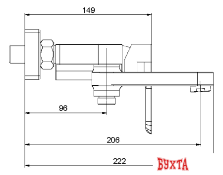 Смеситель Gappo G3248