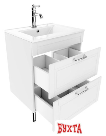 Мебель для ванных комнат IDDIS Тумба с умывальником Oxford 60 OXF60W0i95K