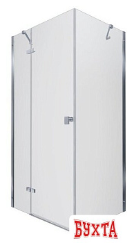 Душевой уголок Triton Брава Хром А1 120х80 (прозрачное стекло)